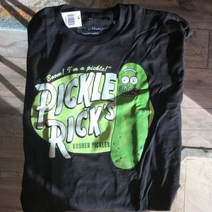 MENS PICKLE RICK-RICK AND MORTY TEE SHIRT XL